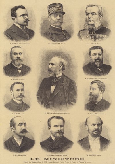 El tercer ministerio de Alexandre Ribot de French School